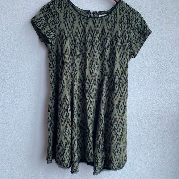 UO Silence + Noise Green Witchy T-shirt Dress S - Picture 2 of 8